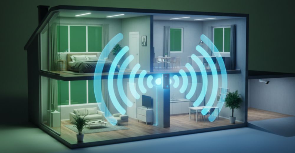 Усилитель wi-fi cигнала 6 Расширение зоны покрытия wi-fi для безопасности